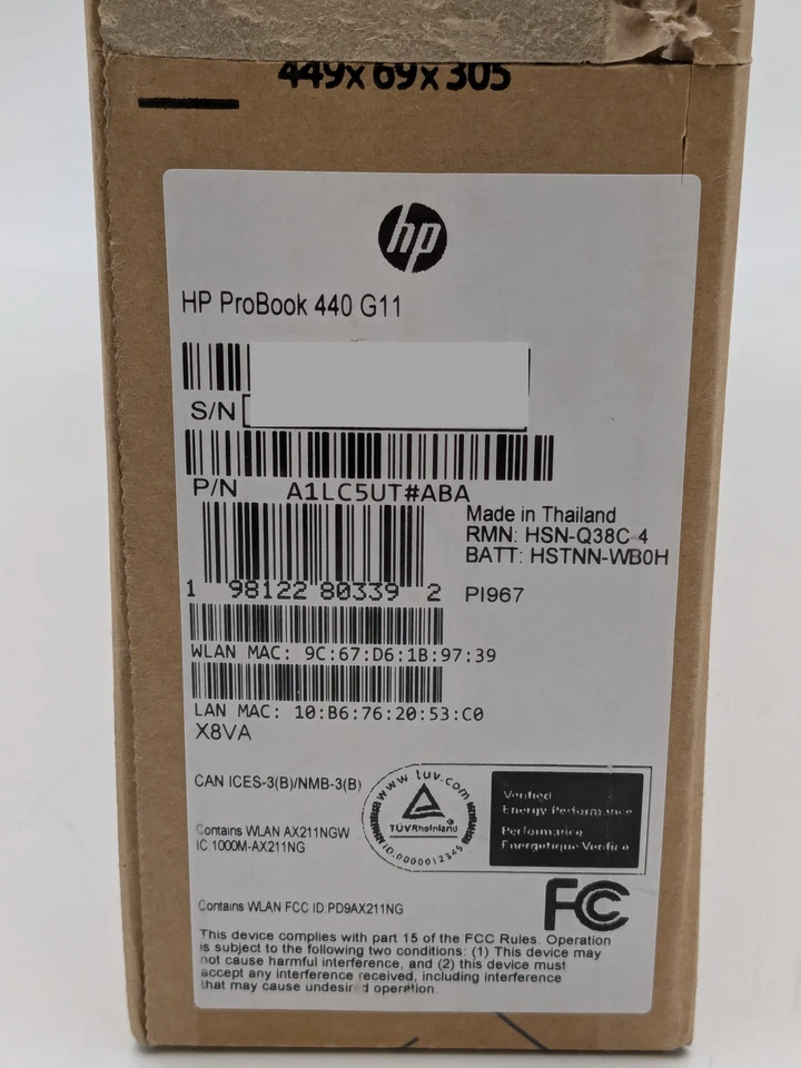 HP ProBook 440 G11 14" Intel Core Ultra 7 155U 32GB DDR5 1TB SSD Windows 11 Pro - Image 3 of 4
