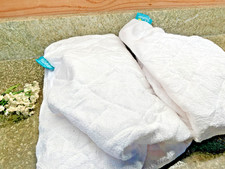 Biloban Bassinet Mattress Pad Cover, 2 Pack, Waterproof Quilted bedding