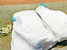 Biloban Bassinet Mattress Pad Cover, 2 Pack, Waterproof Quilted bedding