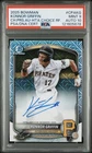 2025 Bowman Konnor Griffin Chrome HTA Choice Refractor Auto /150 PSA 9 10 CPA-KG