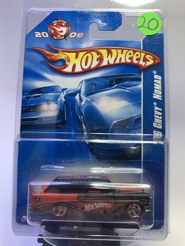 Hot Wheels 2008 Collectors Edition 56 Chevy Nomad mit Protektor K- Mart Mail In