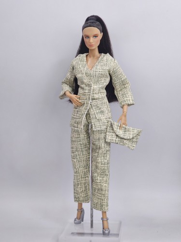Jumpsuit Coat Gown Dress Outfit For Barbie Silkstone Fashion Royalty FR Xian - Picture 13 of 23