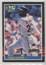 1985 Leaf Chili Davis #66 4r1