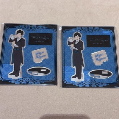 World Trigger Soya Kazama Acrylic Stand Set of 2 Butler Ver.  &