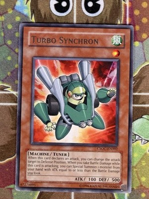 Yugioh Turbo Synchron CSOC-EN002 Single