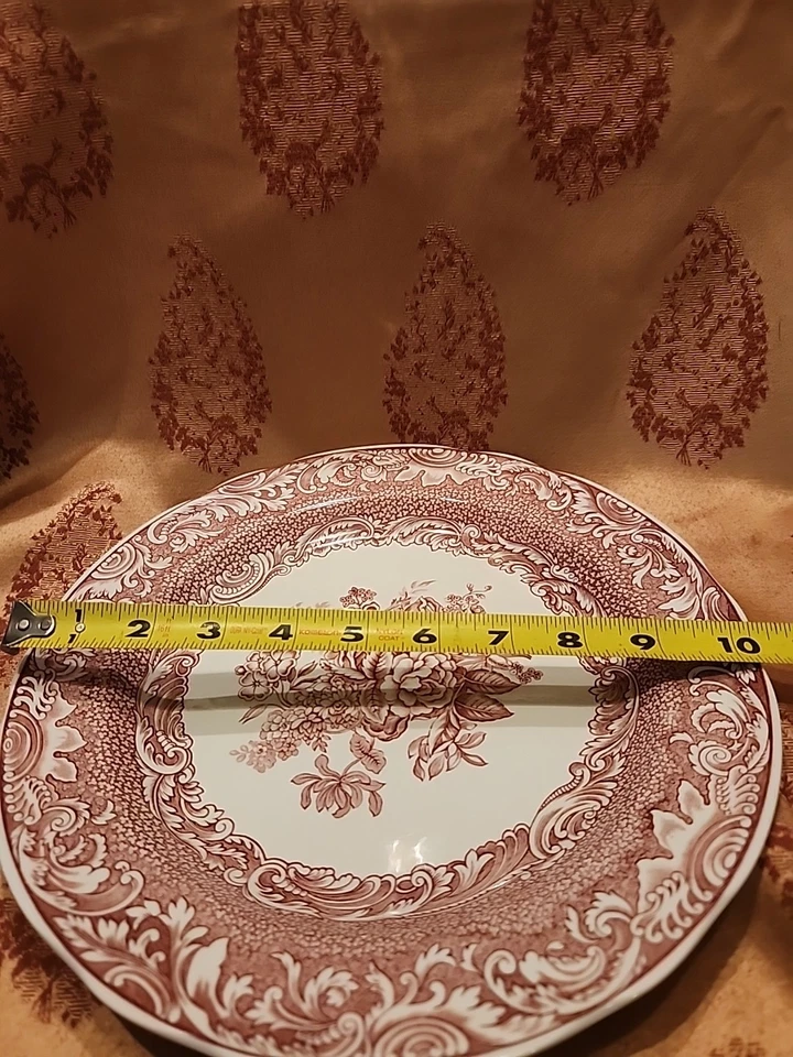 Spode Archive Collection Dinner Plate 10.5 in Victorian Series  - Image 4 of 4