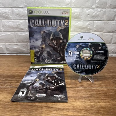 Call of Duty 2 (Microsoft Xbox 360, 2005) CIB Refurbished 1 Yr Warranty