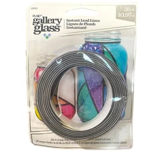FolkArt  Gallery Glass Instant Lead Lines Roll 36ft Art Glass Leading