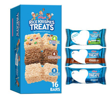Rice Krispies Treats Crispy Marshmallow Squares, Kids Snacks, Cereal Bars, Varie