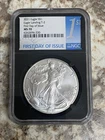 2021 1$ Silver Eagle .999 1 OZ (Eagle Landing Type 2 NGC MS70 1st Day Of Issue)