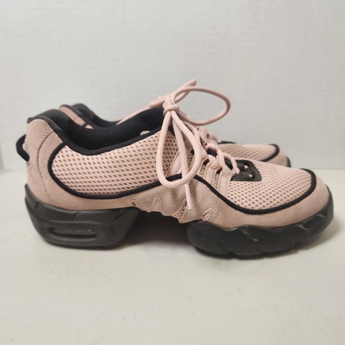 Bloch Boost Mesh Split Sole Dance Sneaker Women's 10 Pink Black S0538L Dancer - Picture 3 of 10