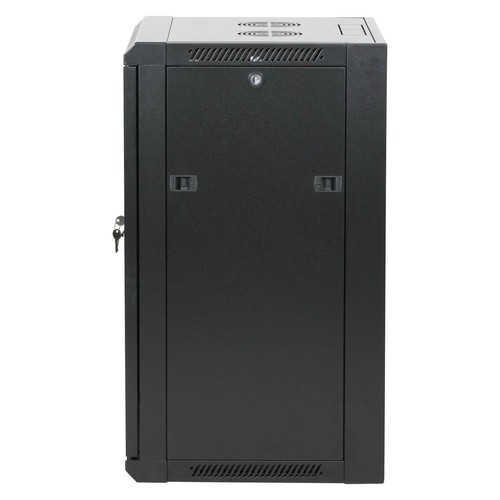 Boîtier mural 19" armoire réseau 15U Flat Pack non monté profondeur 450 mm noir - Photo 3/9