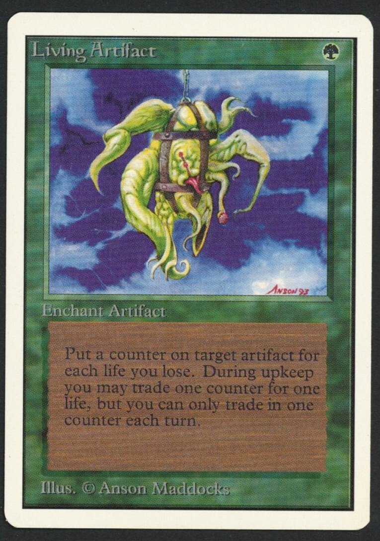 ***Unlimited Living Artifact (Roller Line)*** MTG Unlimited Magic Kid Icarus