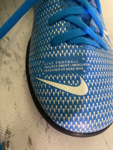 Nike Junior Mercurial Superfly 7 Turf 2,5Y blu bianco - Foto 2 di 9