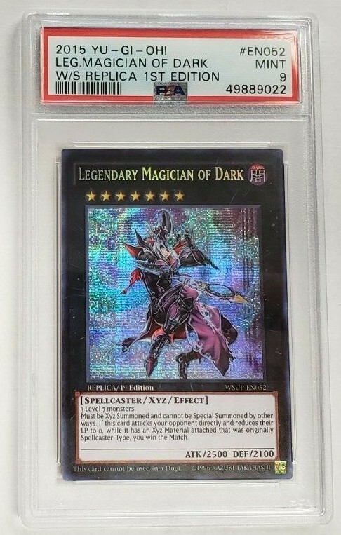 【ARS10+】1st 伝説の闇の魔導師 英語版 プリシク WSUP-EN052 Legendary Magician of Dark WSUP-EN052 Secret Rare 1st