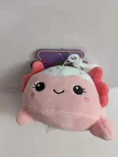 Cuddle Crew Axolotl - Plush Keychain Backpack Clips - New
