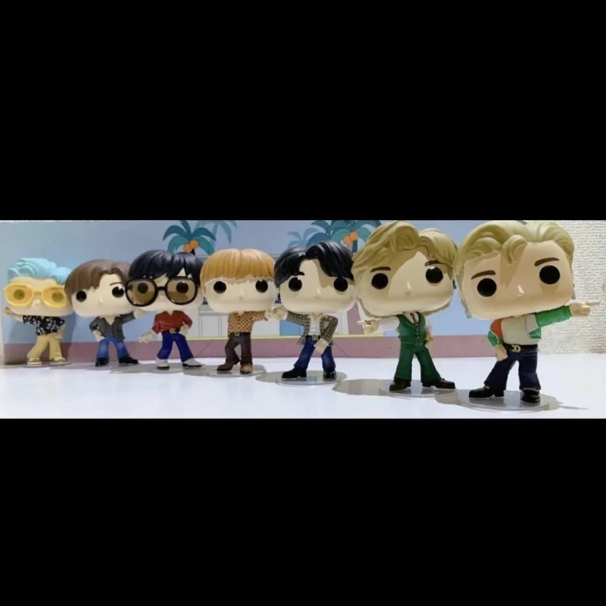 Funko Pop! Rocks Vinyl Figures: BTS – Dynamite – 7 Pack
