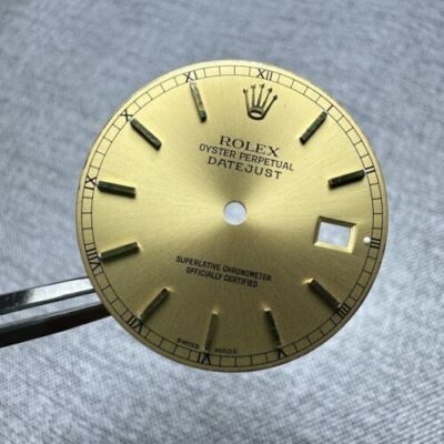 Rolex Datejust atemberaubendes Champagner Zifferblatt römisch für 16233 16238 16203 16208