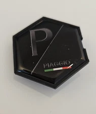 Emblem Piaggio plug-in 6-square 42x48mm for MP3, Beverly, Carnaby, X7, X8,X10