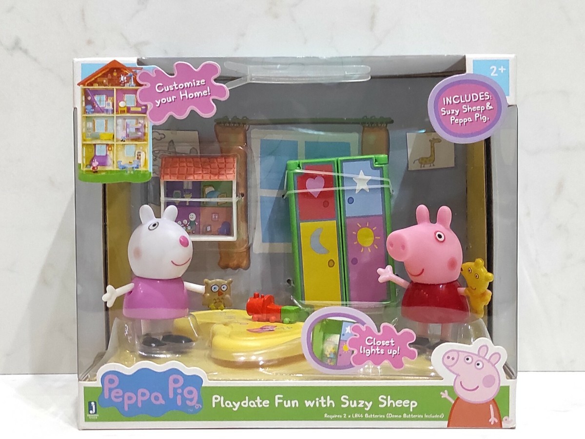 PEPPA PIG Playdate Fun with SUZY SHEEP (Customize your Home