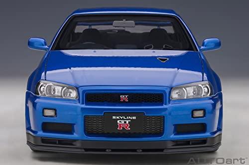 AUTOart 1/18 Nissan Skyline GT-R (R34) V Spec II Bayside Blue