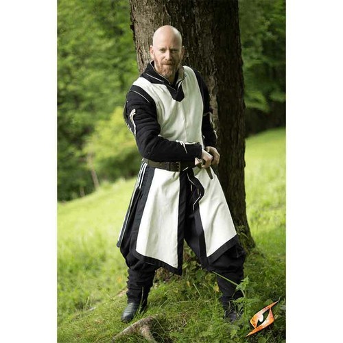 Medieval Surcoat Reenactment Clothing Tabard Vintage Mens Tunic Red Color - Picture 23 of 53