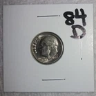 1984 - D Mint - Roosevelt Dime + Protective Coin Holder!