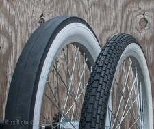 Neumáticos de pared blanca repro Stingray de 20" ladrillo y como de colección bicicleta muscular Lowrider