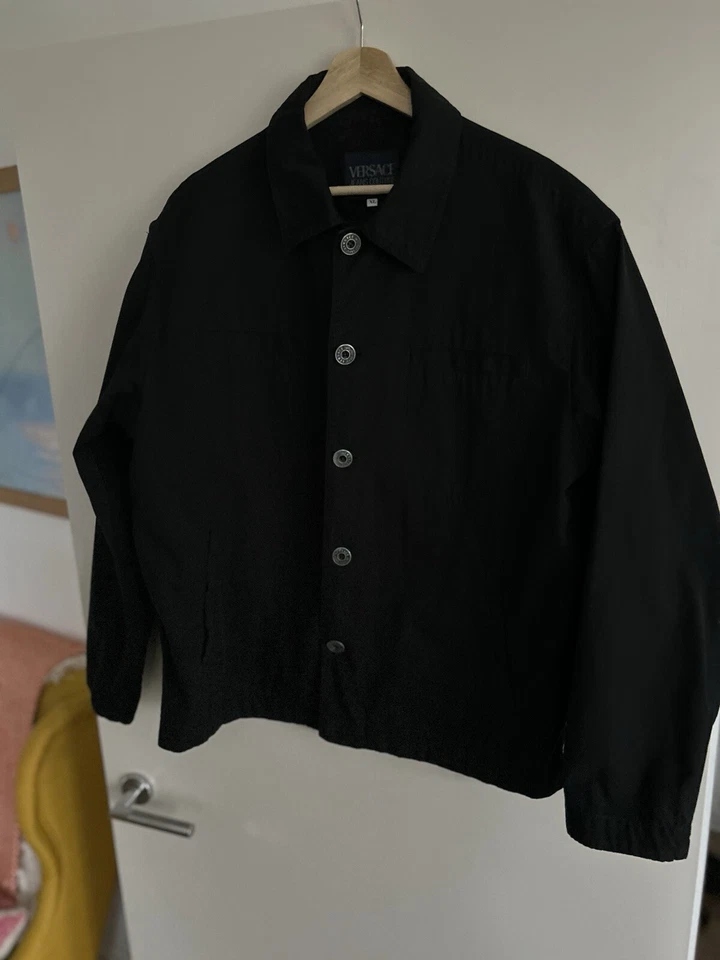 Versace Jacket Cotton Black  - Image 2 of 4