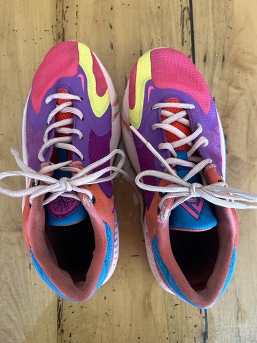Women’s Size 7.5 - Nike Zoom Freak 4 Bahamas Colorful Running Tennis Shoes - Picture 3 of 18