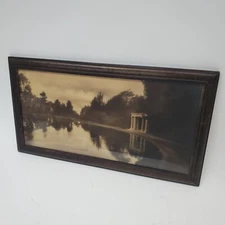 Original Embossed Willard Worden 1909 Sepia Photo "Portals of the Past" GG Park