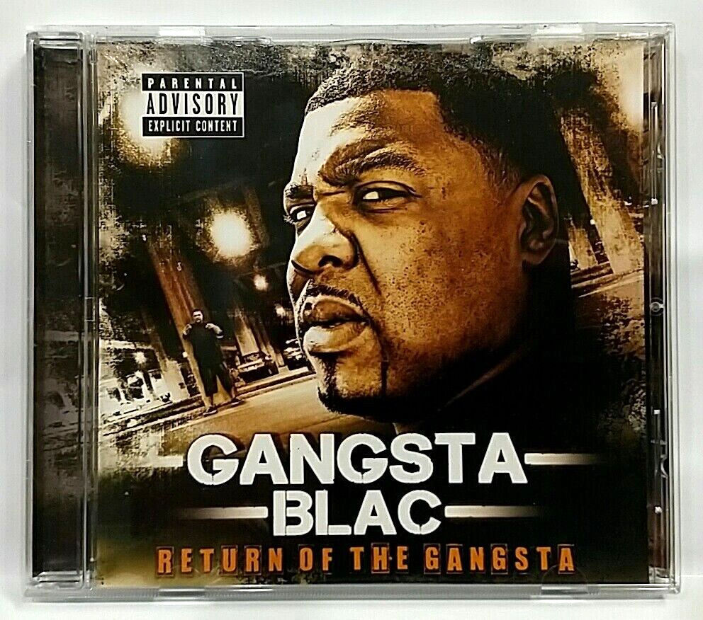 CD) Gangsta Blac – Return Of The Gangsta, US OG Press, TLMR 5921