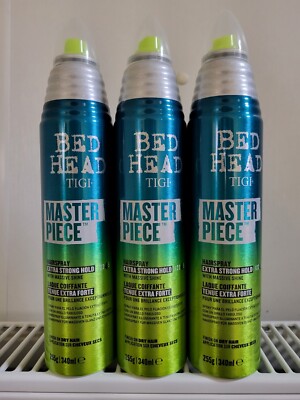 Tigi Bed Head Masterpiece Haarspray Starkem Halt 3x340 ml Neue Aufmachung