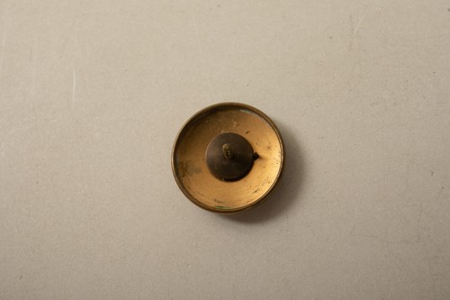 WWII Brass Eagle US Army Pin (B4C-6/JSF6) Screw Back Hat Emblem Military USA - Foto 3 di 4