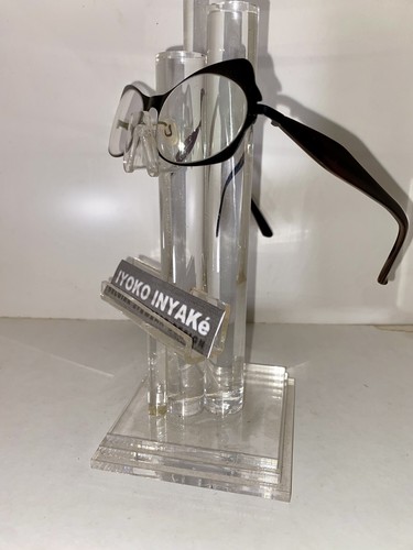 Iyoko-Inyake Eyeglasses Frames IY 373 Col. 99, Black Full Rim 54/18/142 - Picture 2 of 5