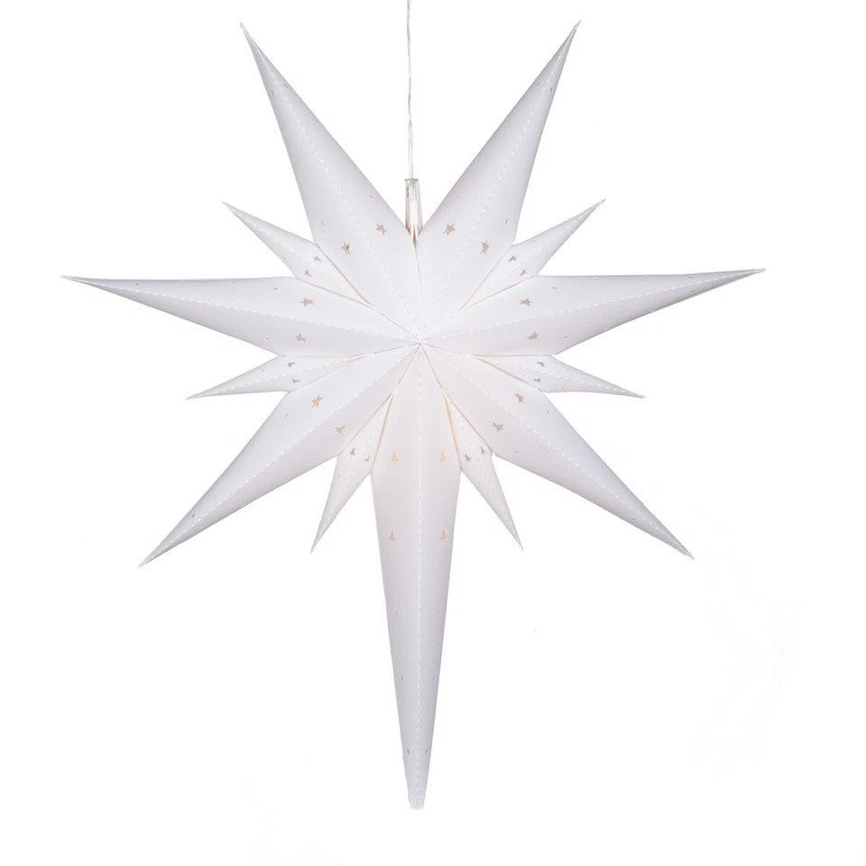 Bethlehem White Aurora Superstar, Warm White Lights, 26", LED - Image 2 of 4