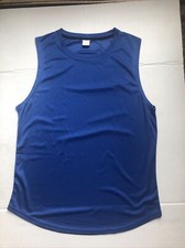 Men's Fashion Sleeveless T-Shirt Solid Color Round Neck Vest Muscle Tank Tops