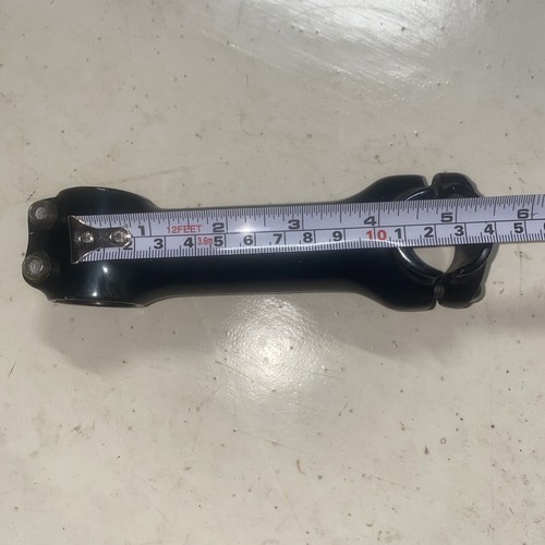 Bicycle bike stem 120mm +/-5 degree 25.4mm 1 1/8th” Black Alloy Threadless - Picture 8 of 11