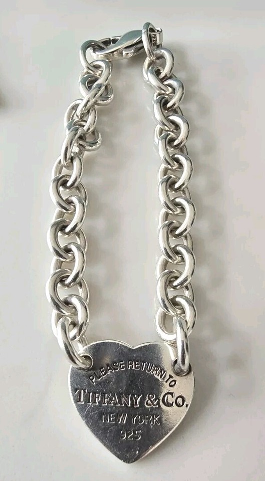 Please Return To Tiffany & Co. Heart Bracelet, Tiffany Heart Tag