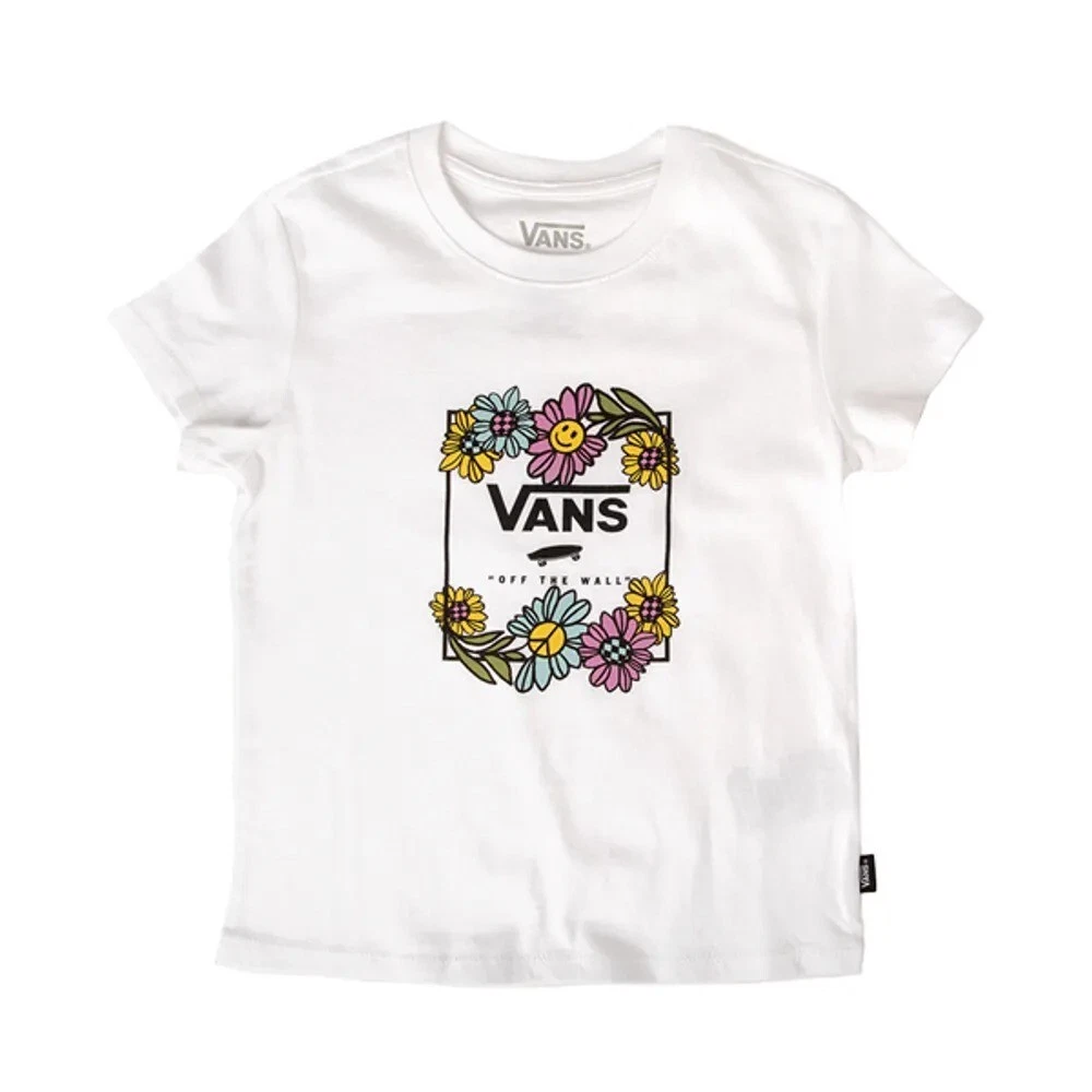 Vans t best sale shirt kids white