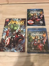 The Avengers: Marvel  Blu-Ray DVD 2012 + Plus Avengers Season One Custom Comic