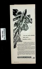 1956 Automatic Electric Rocket Launch Vintage Print Ad 26849