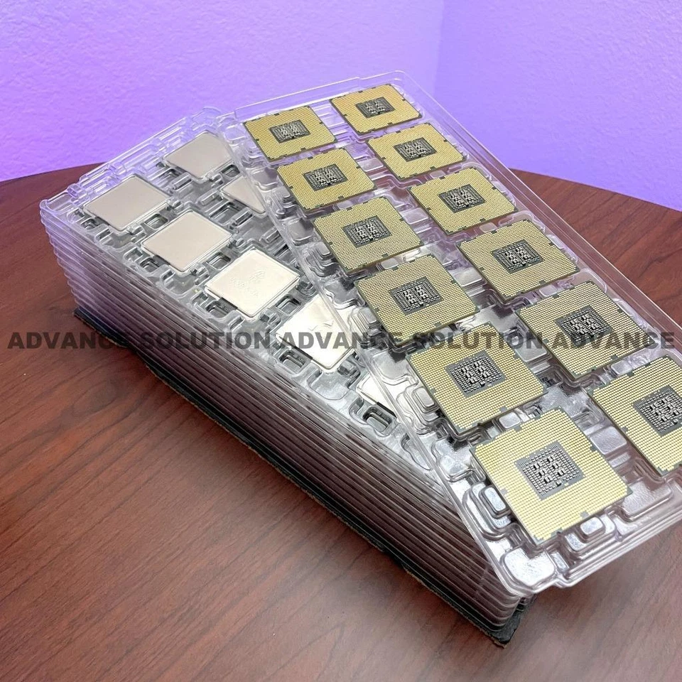 Par de procesadores Intel Xeon E5-2450L 1,8 GHz 20 MB de caché 8 núcleos LGA1356 SR0LH Foto 3 de 3