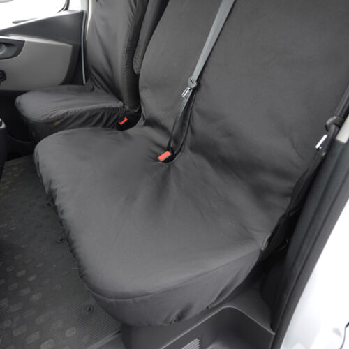 VAUXHALL OPEL VIVARO STANDARD VAN TAILORED FRONT SEAT COVERS (2014-2019) 296 - Picture 5 of 12