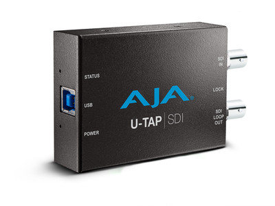 AJA U-TAP-SDI, USB 3.0-betrieben SDI Aufnahme