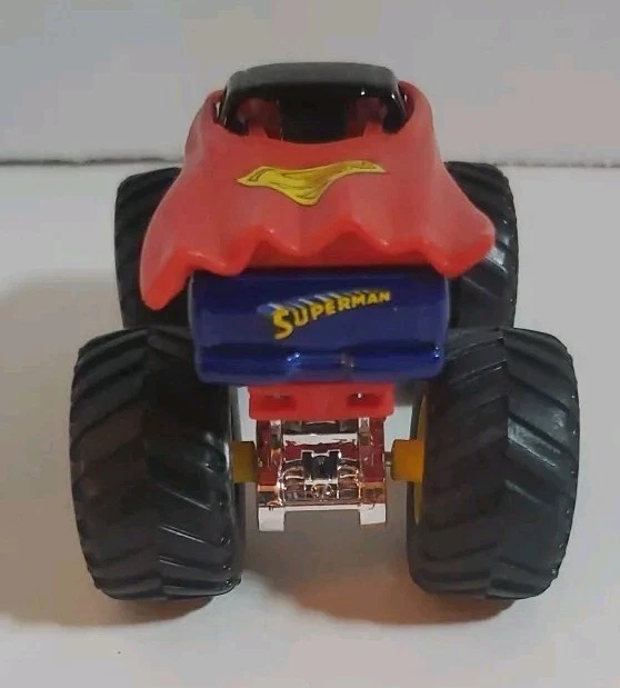 Vehículo camión fundido a presión Hot Wheels Monster Jam DC Comics Superman 1:64 Mattel (C-2) Foto 4 de 4