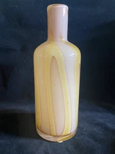 Bottle vase, circa 1980’s, Murano, Italy