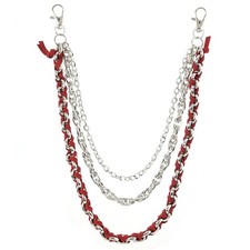 Three Layer Chain Waist Chain Versatile Metal Accessory Weaving Design
