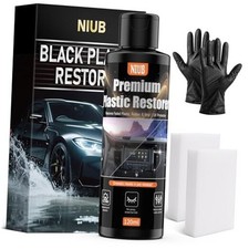 120ml Indoor Safe Trim Restorer, Plastic Restorer for Cars, Car Plastic 120 ML