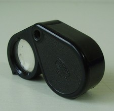 Bakelit Taschenlupe Carl Zeiss Jena 6x